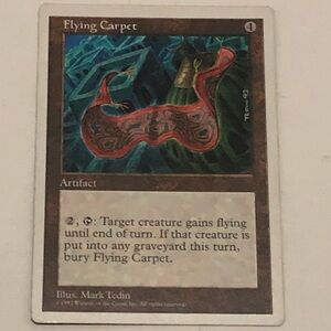 Magic: The Gathering Flying Carpet Card